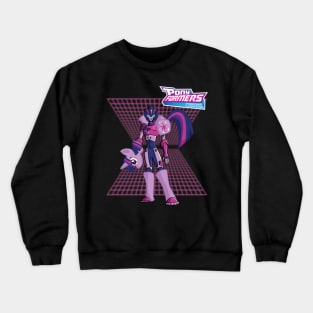 Twilight Sparkle: Ponyformer (Transformers MLP mashup) Crewneck Sweatshirt